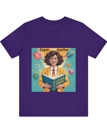 "Super Teacher" Women's Jersey Short Sleeve T-Shirt