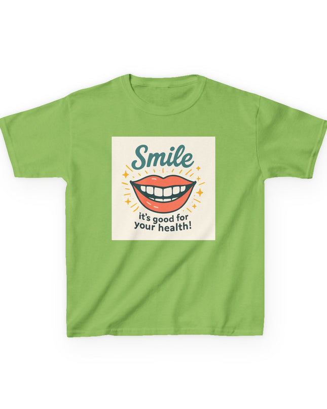 "Smile" Kids Heavy Cotton Tee