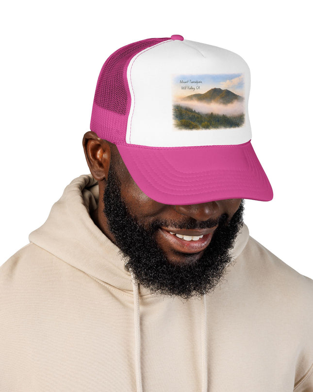 "Mount Tamalpais, Mill Valley, California" Foam Trucker Hat