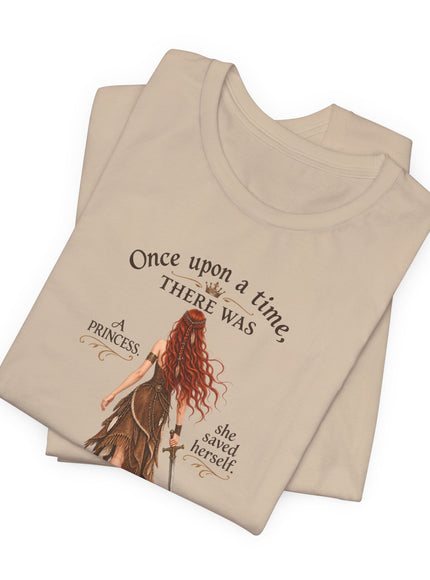 "She Saved Herself V5" Unisex Jersey Short Sleeve Tee