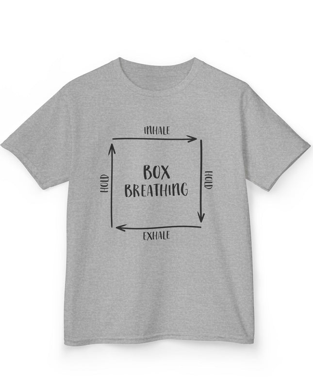 "Box Breathing" Kids Heavy Cotton Tee