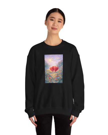 "Valentine's Day - Monet Style" Unisex Adult Sweatshirt