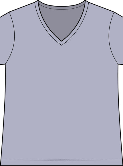 "Rooted in my Centerpoint" Women's Fine Jersey V-Neck Tee