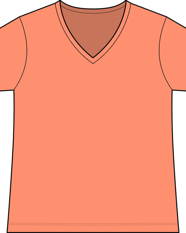 "Rooted in my Centerpoint" Women's Fine Jersey V-Neck Tee