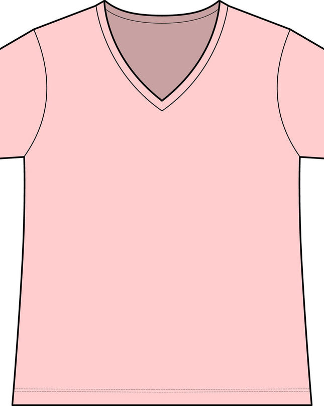 "Rooted in my Centerpoint" Women's Fine Jersey V-Neck Tee