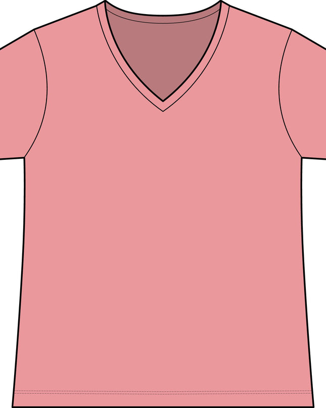 "Rooted in my Centerpoint" Women's Fine Jersey V-Neck Tee