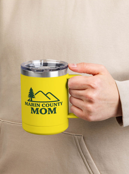 "Marin Country Mom" Coffee Mug Tumbler, 15oz
