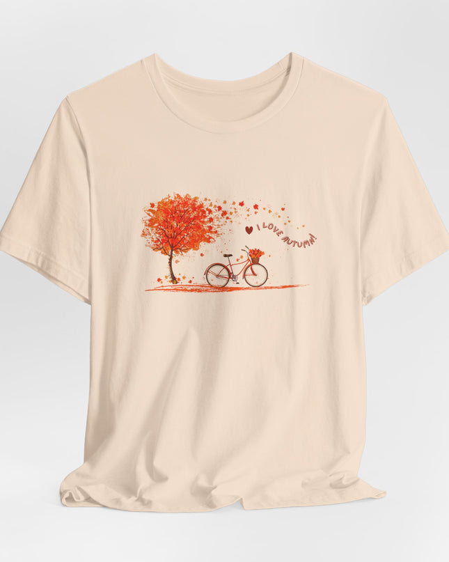 "I Love Autumn" Unisex Jersey Short Sleeve Tee