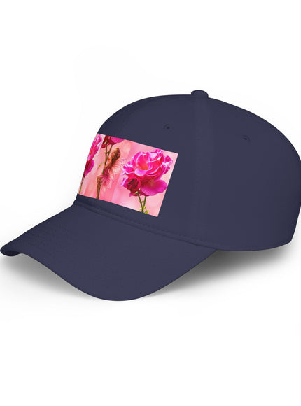 "Fairy Rose" Low Profile Baseball Cap