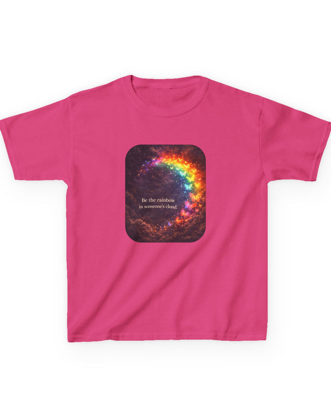 "Be the Rainbow in Someone's Cloud" Kids Heavy Cotton Tee