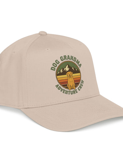 "Dog Grandma Adventure Crew" Mid Profile Baseball Cap