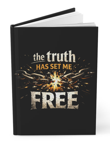 "The Truth Will Set You Free" Hardcover Journal Matte
