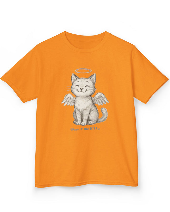"Wasn't Me Kitty" Kids Heavy Cotton Tee