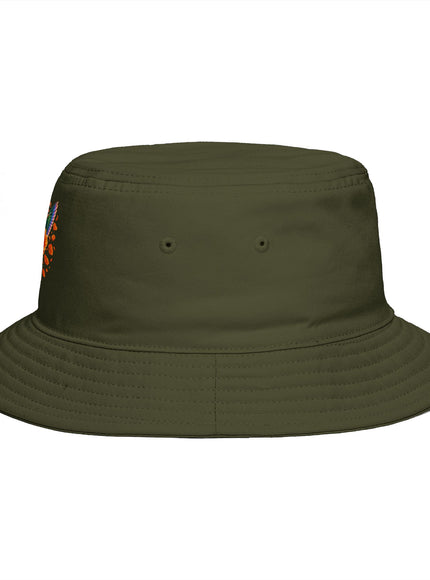 "Hummingbird and Poppies" Bucket Hat