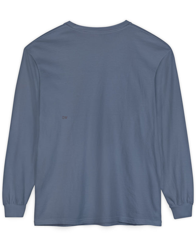 "California Poppies" Unisex Garment-dyed Long Sleeve T-Shirt