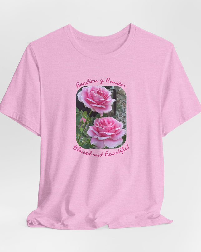 "Blessed and Beautiful" Unisex Jersey Short Sleeve Tee