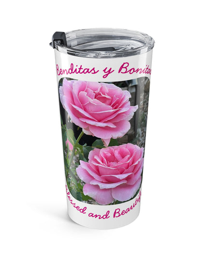 "Blessed and Beautiful" Tumbler 20oz