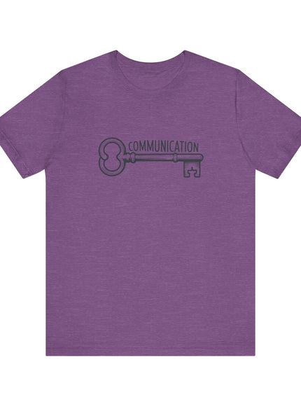 "Communication is Key" Unisex Jersey Short Sleeve Tee