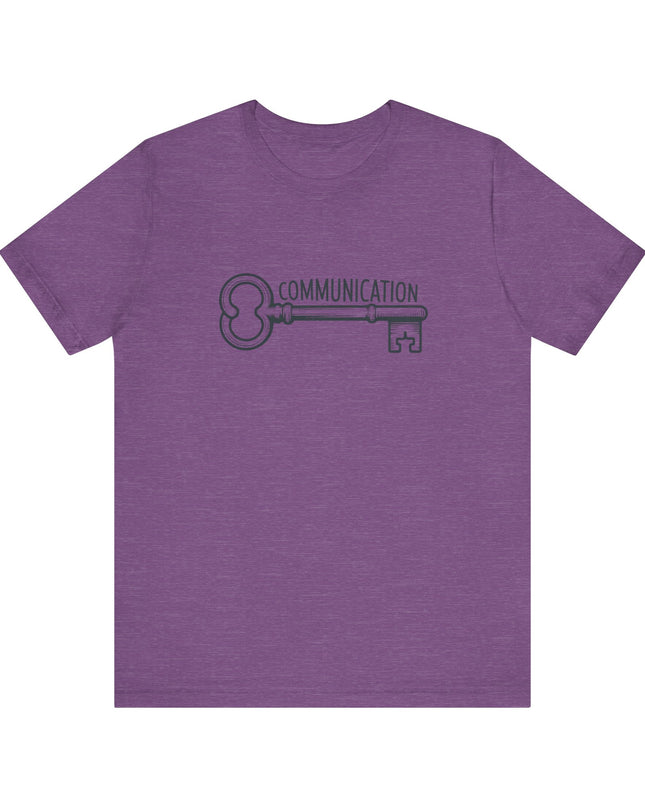 "Communication is Key" Unisex Jersey Short Sleeve Tee