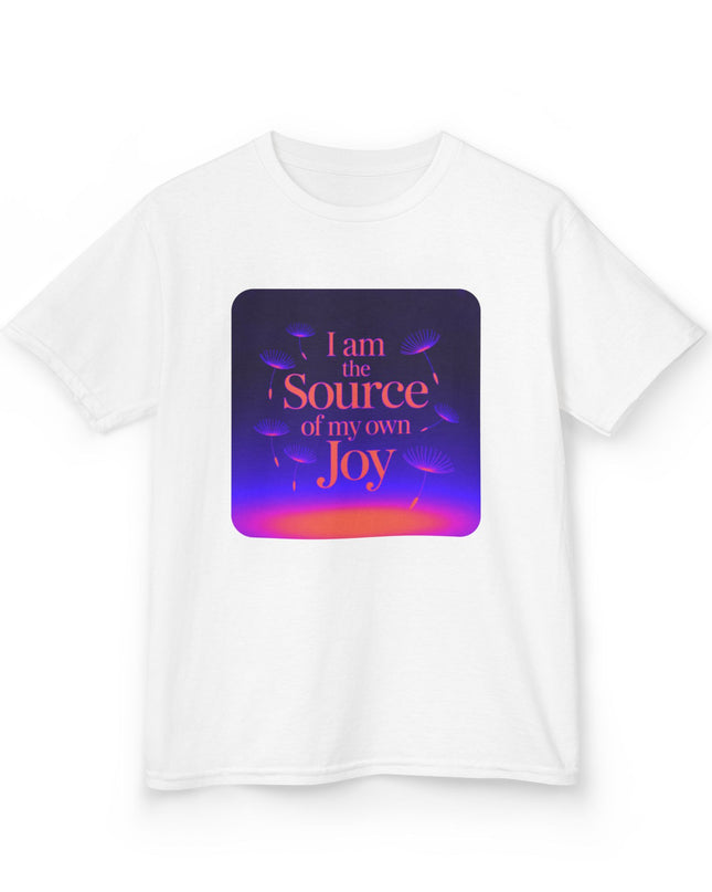 "I Am the Source of my Own Joy" Kids Heavy Cotton Tee