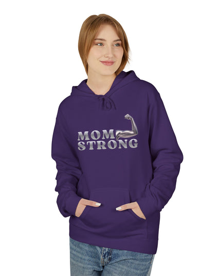 "Mom Strong" Unisex Midweight Softstyle Fleece Hoodie