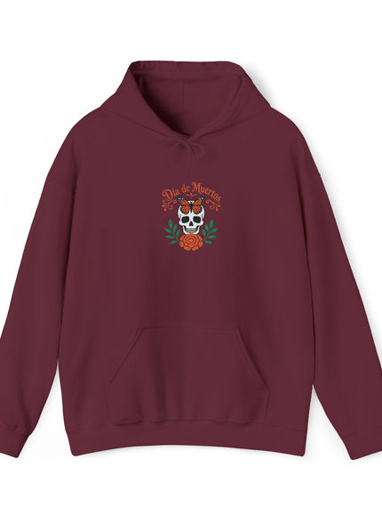 "Día de Muertos" Unisex Heavy Blend Hooded Embroidered Sweatshirt