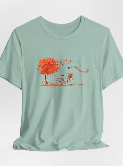 "I Love Autumn" Unisex Jersey Short Sleeve Tee