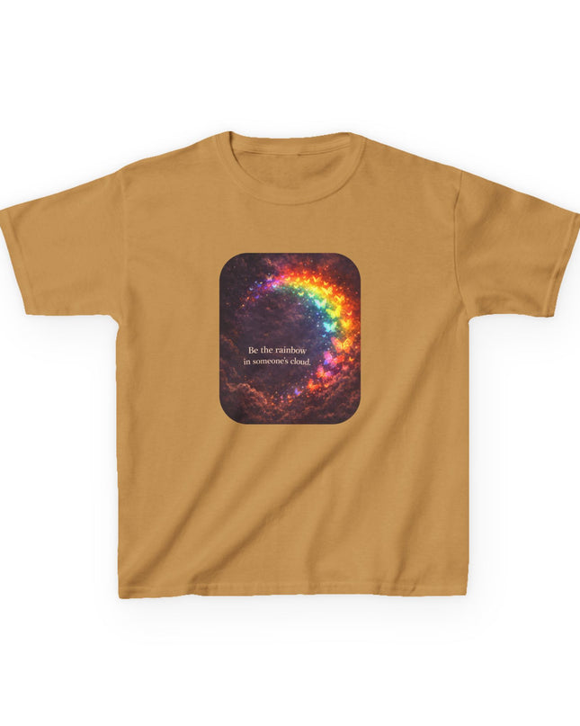 "Be the Rainbow in Someone's Cloud" Kids Heavy Cotton Tee