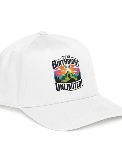 "It's my Birthright to be Unlimited" Mid Profile Baseball Cap