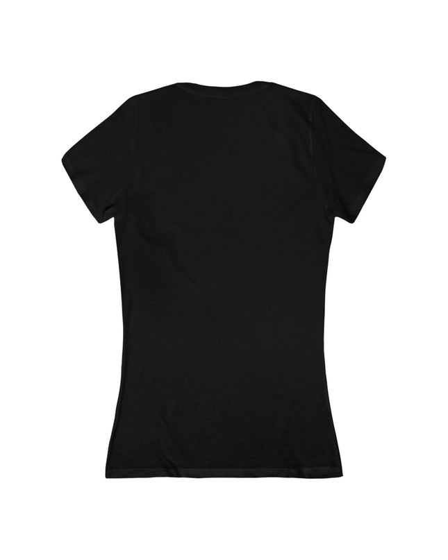 "Mom Strong Pilates" Women's Jersey Short Sleeve Deep V-Neck Tee