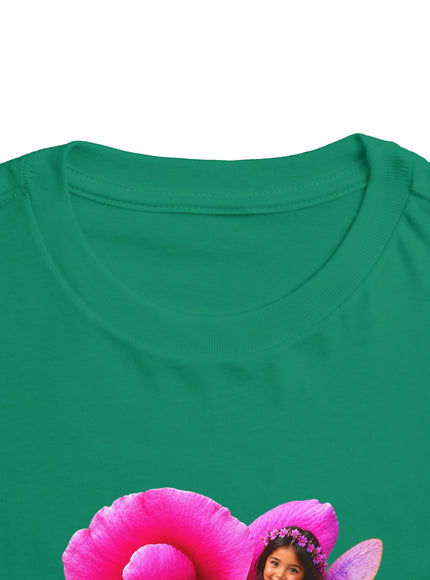"Rose Fairy" Toddler Short Sleeve Tee