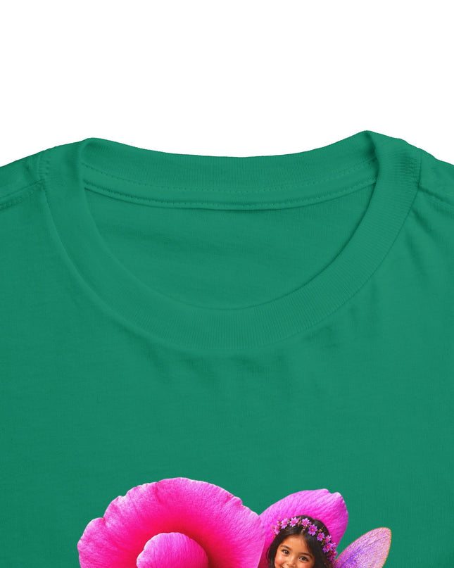 "Rose Fairy" Toddler Short Sleeve Tee