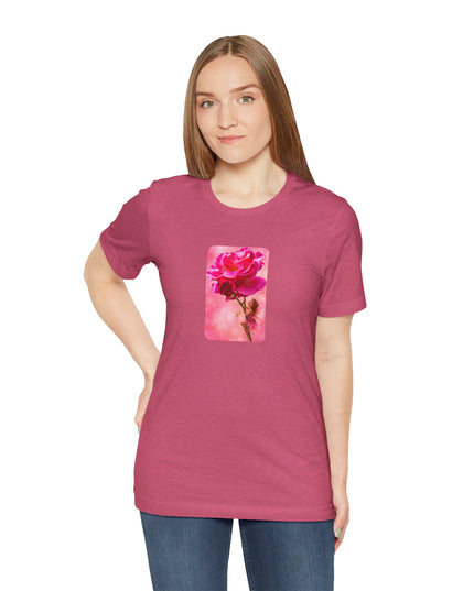 "Fairy Rose" Unisex Jersey Short Sleeve Tee