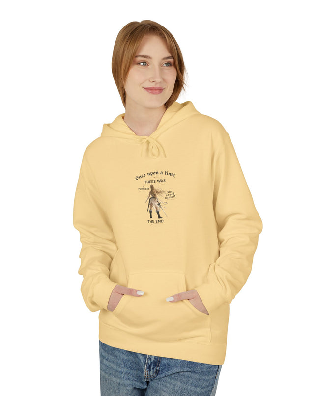 "Once Upon a Time V2" Front and Back Unisex Midweight Softstyle Fleece Hoodie