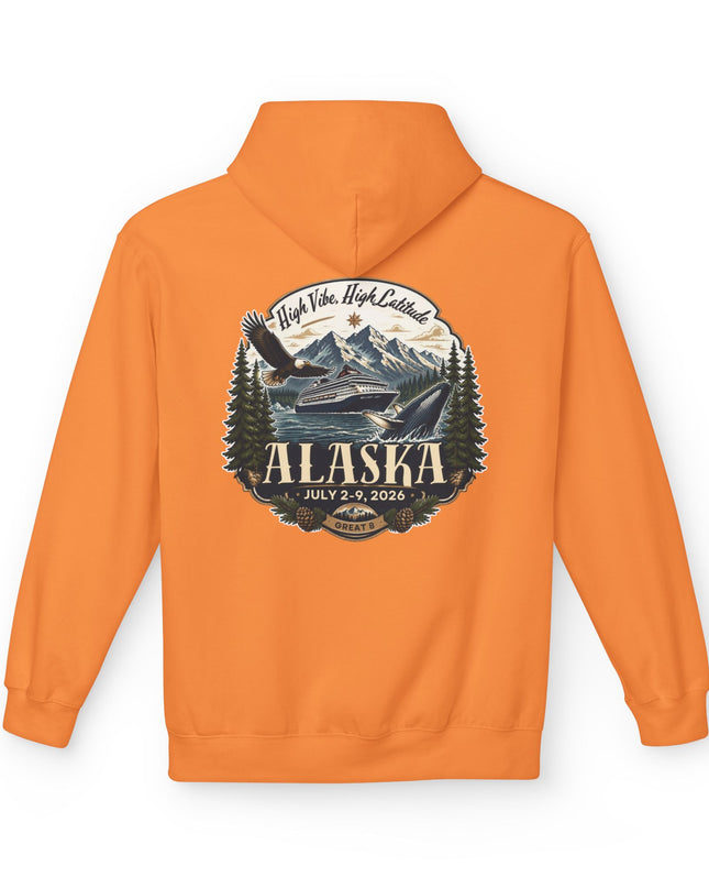 "Alaska" Unisex Midweight Softstyle Fleece Hoodie