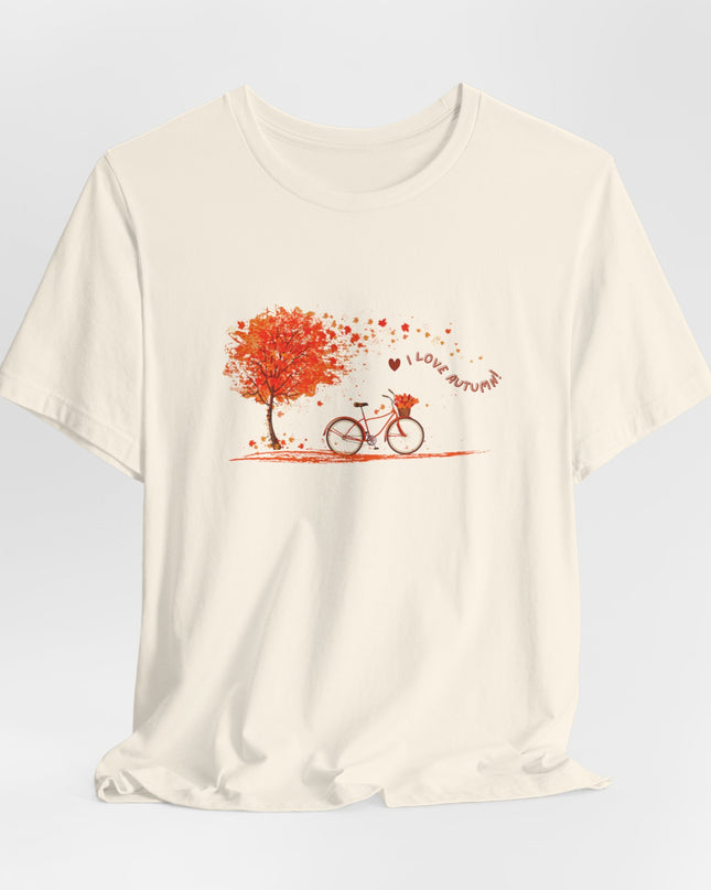 "I Love Autumn" Unisex Jersey Short Sleeve Tee
