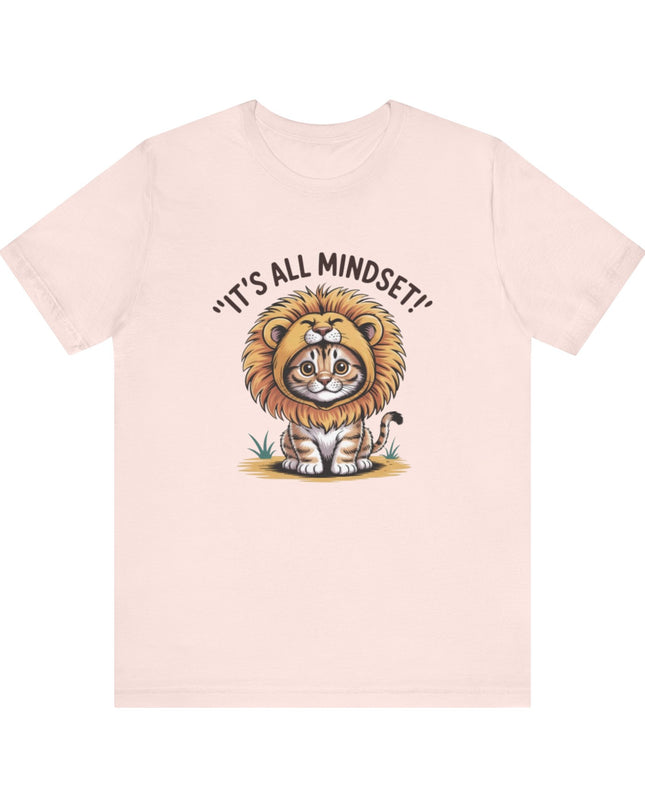 "Mindset Lion" Unisex Jersey Short Sleeve Tee