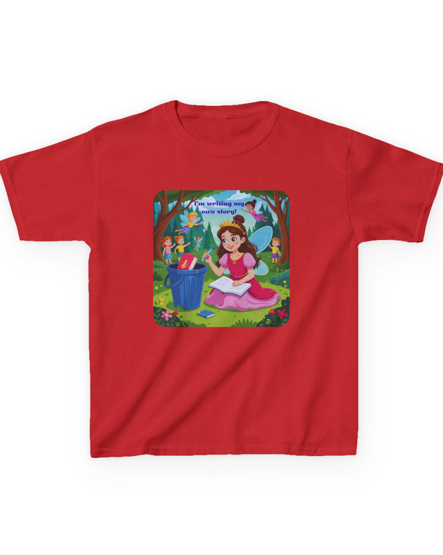 "I'm Writing my Own Story!" Kids Heavy Cotton Tee