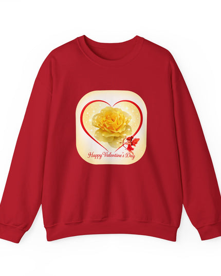 "Happy Valentine's Day" Unisex Adult Sweatshirt