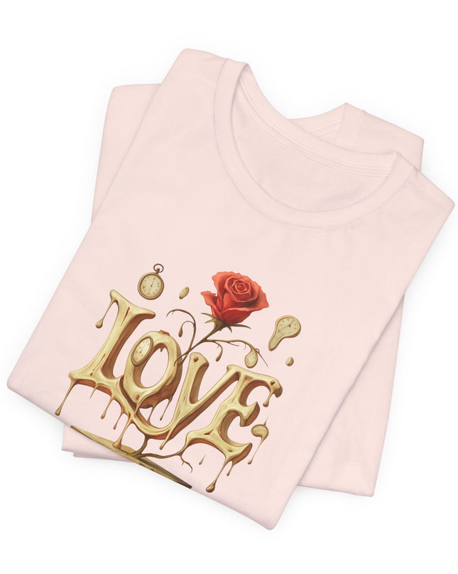"Love - Salvador Dali Style" Unisex Jersey Short Sleeve Tee