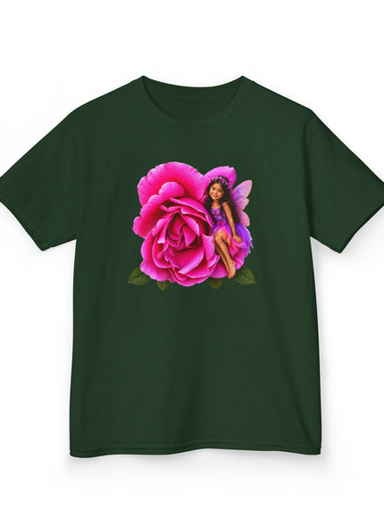 "Rose Fairy" Kids Heavy Cotton Tee