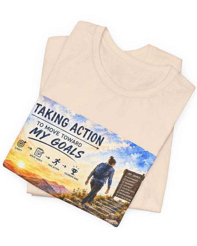 "Taking Action" Unisex Jersey Short Sleeve Tee