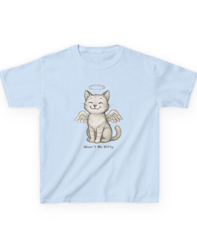 "Wasn't Me Kitty" Kids Heavy Cotton Tee