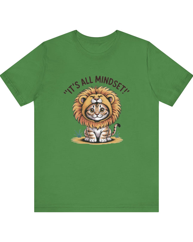 "Mindset Lion" Unisex Jersey Short Sleeve Tee