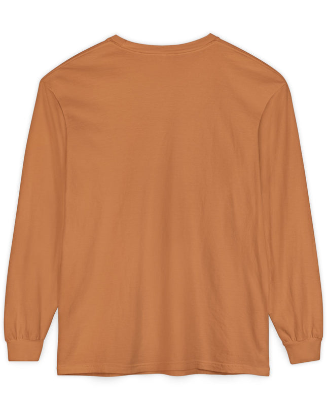 "Tides and Tall Trees" Unisex Garment-dyed Long Sleeve T-Shirt