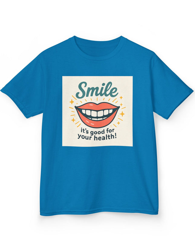 "Smile" Kids Heavy Cotton Tee