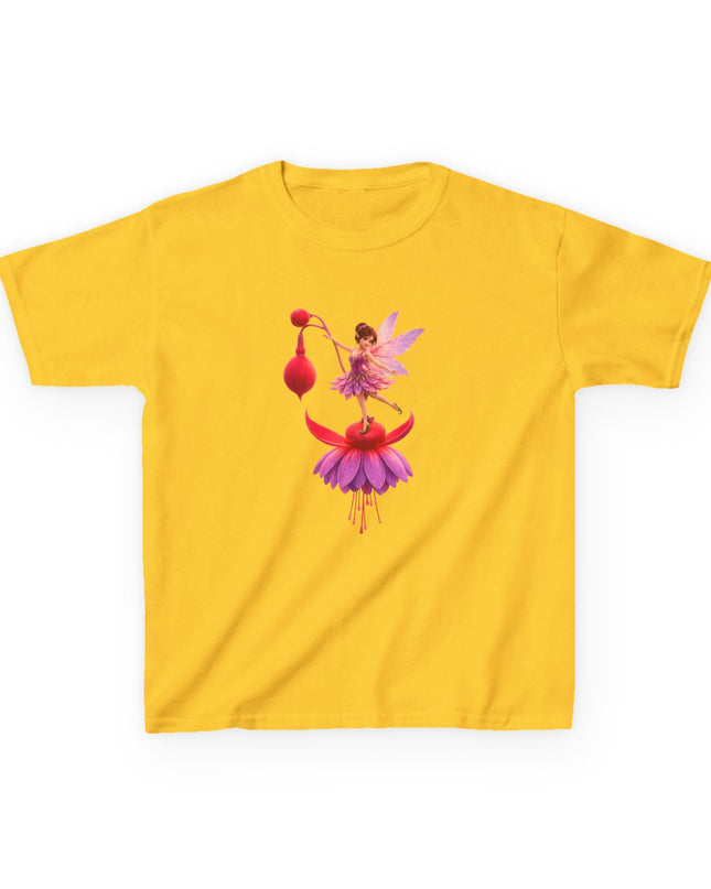 "Fuchsia Fairy" Kids Heavy Cotton Tee