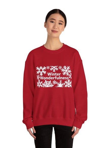 "Winter Wonderfulness" Unisex Adult Sweatshirt