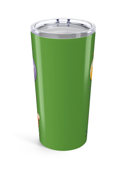 "Happy Birthday - Cat Popped the Balloons" Tumbler 20oz
