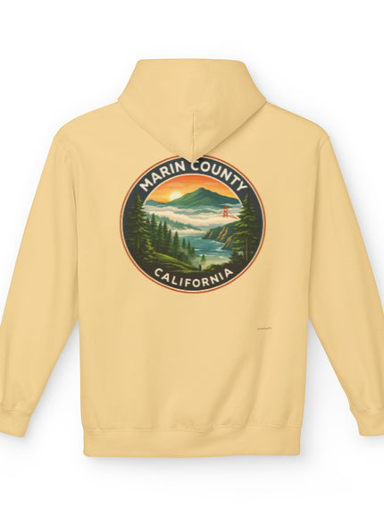 "Marin County, Above the Fog- no text" Unisex Midweight Softstyle Fleece Hoodie